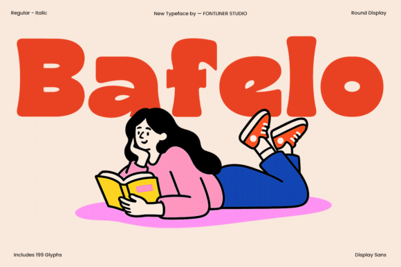 Bafelo: The Bold, Playful Typeface for Joyful Brands