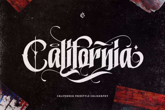 California Style: Bold Blackletter for Modern Design