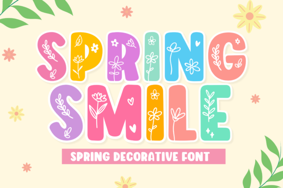Discover the Charming Appeal of Spring Smile Font