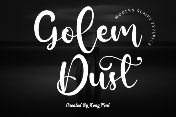 Golem Dust: A Modern Handwritten Script for Creative Brands