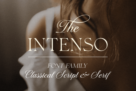 Intenso: An Elegant Font Family for Every Design