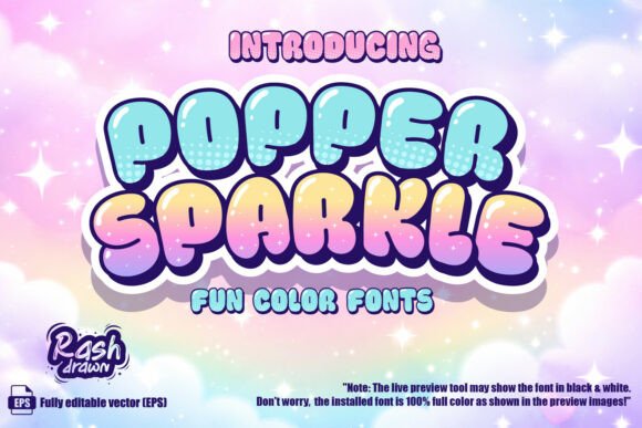 Popper Sparkle: Add a Splash of Joy and Magic to Your Designs!